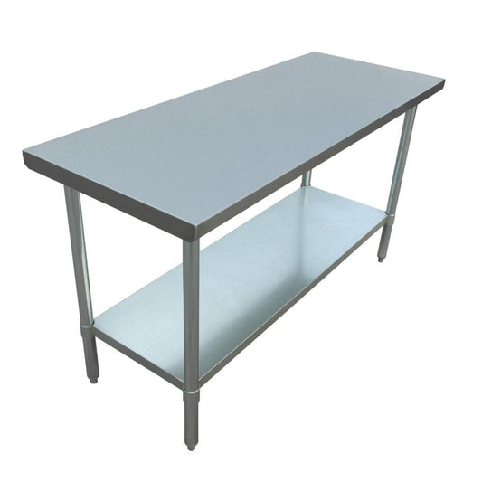 Adcraft WT-3060-E Stainless Steel Work Table - 30" x 60" x 35"